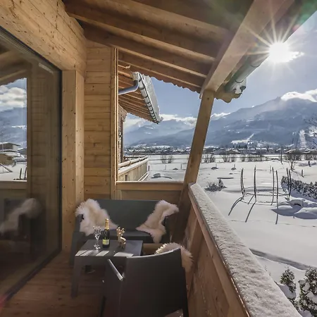 Daire Narzenhof Wellness Chalets, Familien & Luxus Am Bauernhof Sankt Johann in Tirol